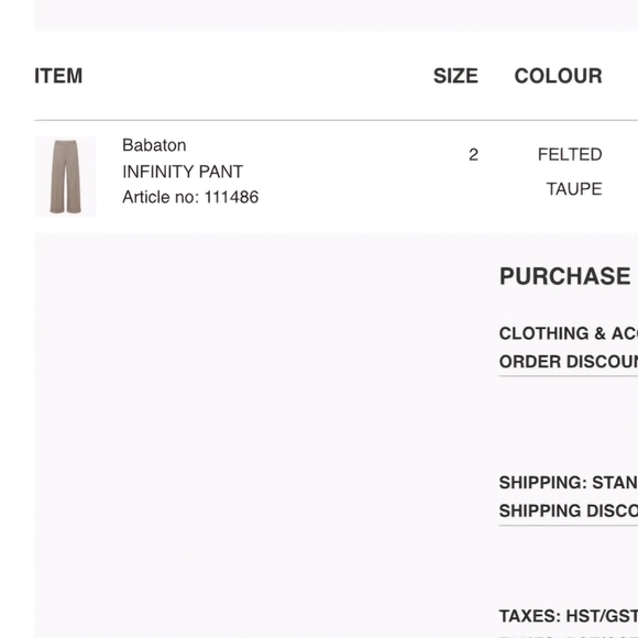 Babaton Infinity Pant - Picture 3 of 6